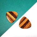 DIY Natural Amethyst Tiger Eye Custom Guitar Pick Gemstones Guitar Picks Bulk