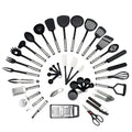 Silicone Kitchen Utensils Set Stainless Steel