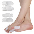 Gel Toe Separators and Straighter Bunion Correct Silicone Toe Separator Pain Relief Hallux Valgus Corrector Bunion Straightener