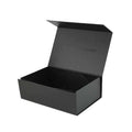 Custom Logo Luxury Rigid Cardboard Gift Box with Lid and Base Ribbon Handle Stamping for Jewelry Cosmetics Packaging