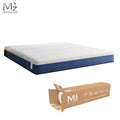High-Density Soft Comfort Hybrid Pocket Spring Mattress Compressed Roll Packing for Hotels Bedrooms Breathable for Hospitals