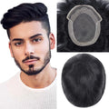 Wholesale Indian Remy Hair Thin Skin Men Toupee Human Hair System French Lace Toupee