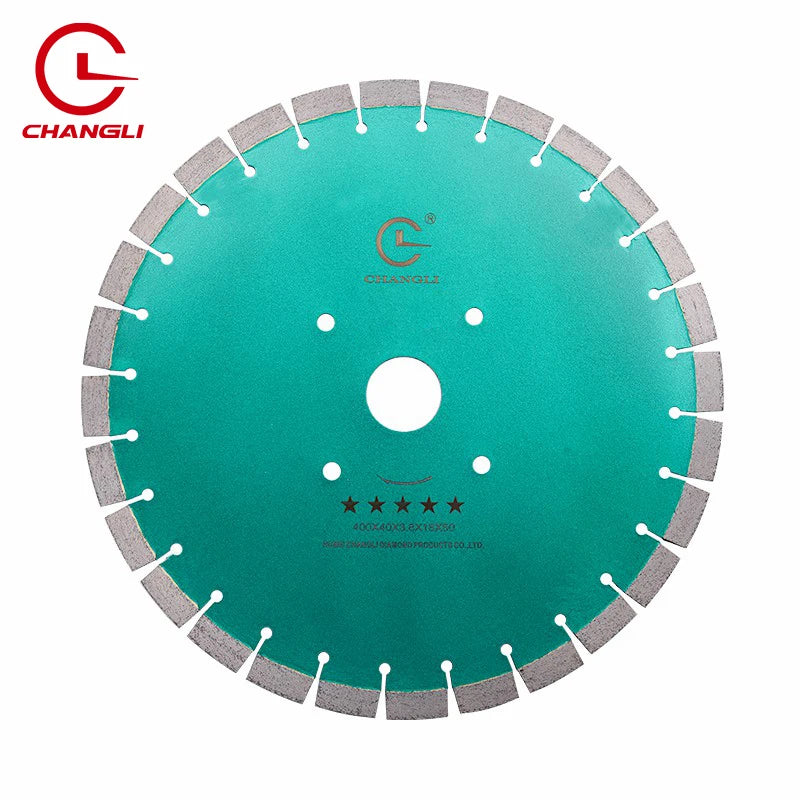 Factory Custom Industrial Nitride OEM High Frequency Welded Segmented Cutting Diamond Concrete 400mm Saw Blades Changli Wet/Dry
