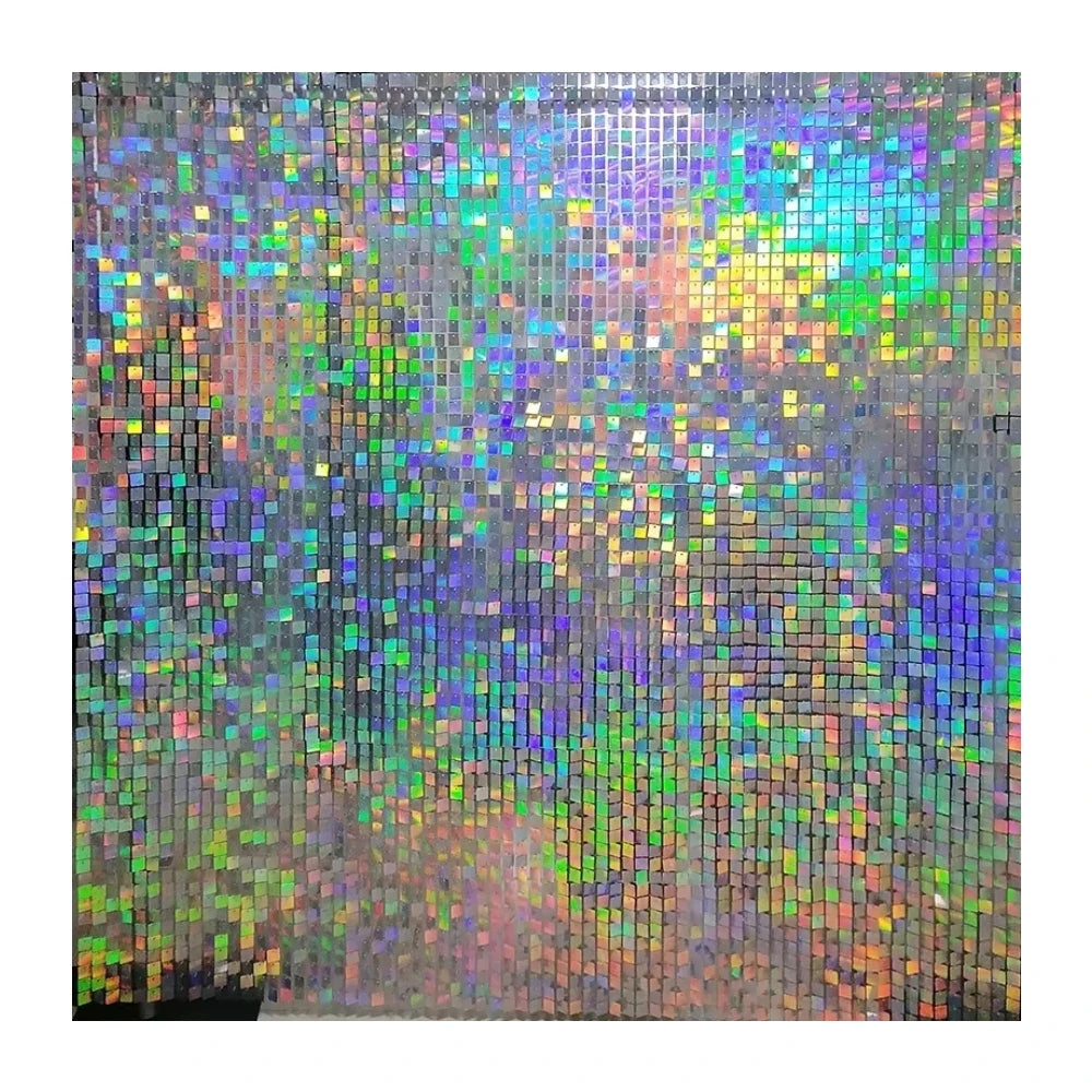 2026 Hot Sale Sequin Shimmer Wall Panel Backdrop Wedding Decoration Sequin Panels for Party Birthday Event Background