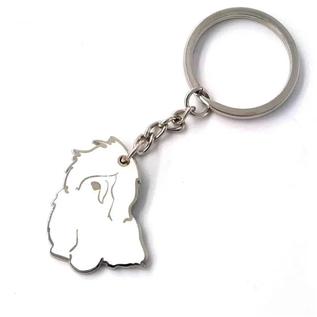 Custom Personalized Home Pet Keychain Lover Memorial Metal Hook Key Chain