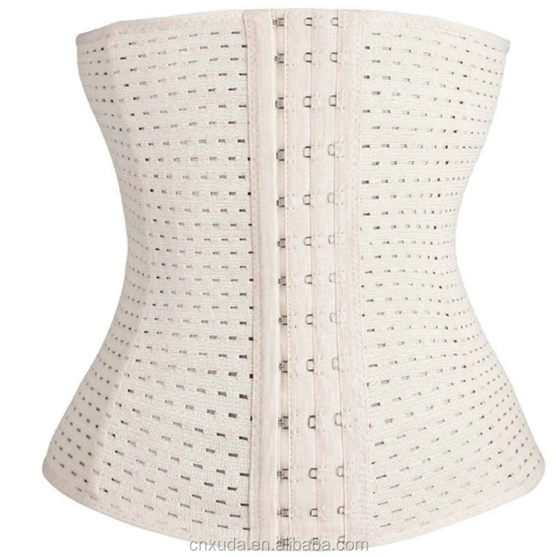 Waist Trainer Underbust Latex Sport Girdle Corsets Cincher Hourglass Body Shaper