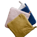 Multi Color Cotton Linen Oven Heat Resistant Table Mat Pot Hot Pads for Kitchen