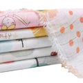 Organic Woven Double Gauze Bamboo Cotton Muslin Printed Baby Fabric Breathable Eco-friendly Dye Quick-Dry Sleepwear Blanket