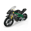 MOULD KING 23002S Super Racing Motorcycle Static Creative Assemble Bricks Boys MOC Sets No.HZ-R Building Block for Kids