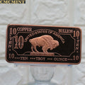 Copper Items Wholesale Price 10Oz Copper Buffalo Bar  Folk Crafts