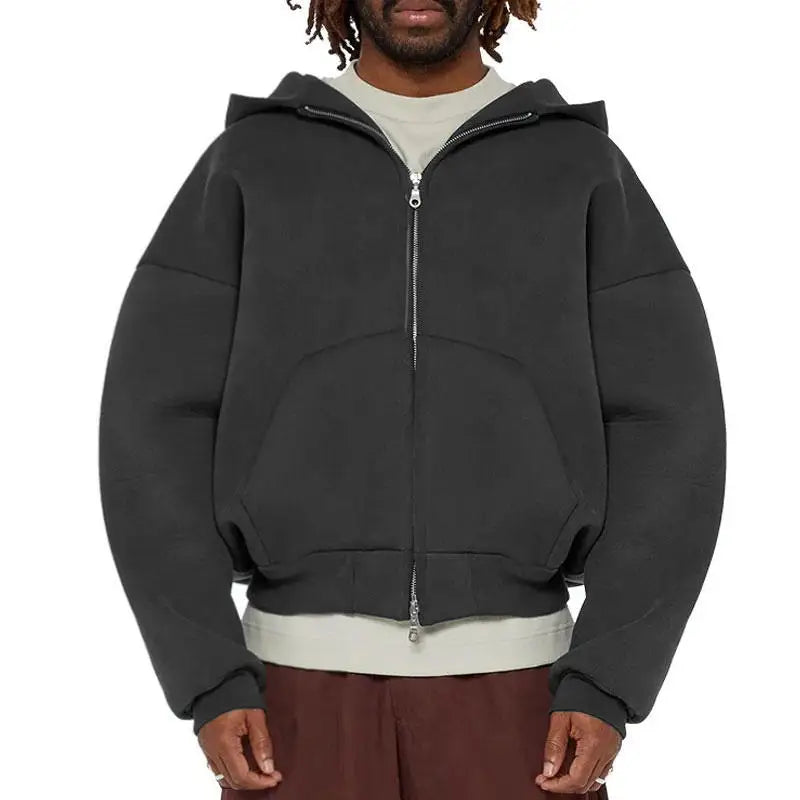 Oem Custom Pullover Hoodie Men's 100% Cotton High Quality Oversized Short Print Breathable Embroidered Blank Hoodies