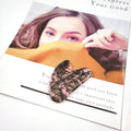 Huiying Top Selling Rhodonite jasper Gem Guasha Tool New Shape with Heart Good for Health