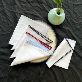 Wholesale Custom White Colors Cotton Bandana Handkerchiefs 30cm Multifunction Solid Color Pocket Square Hankies Lady