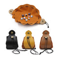 Ready to Ship Portable Leather Dice Mat Custom DND Dice Bag Leather Storage Organizer for Dices DND Game Set