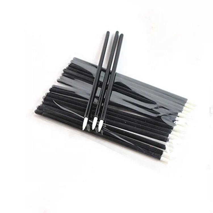 50pcs/pack Disposable Eyeliner Wands Micro Lipliner Fiber Eye Liner Brush for Makeup