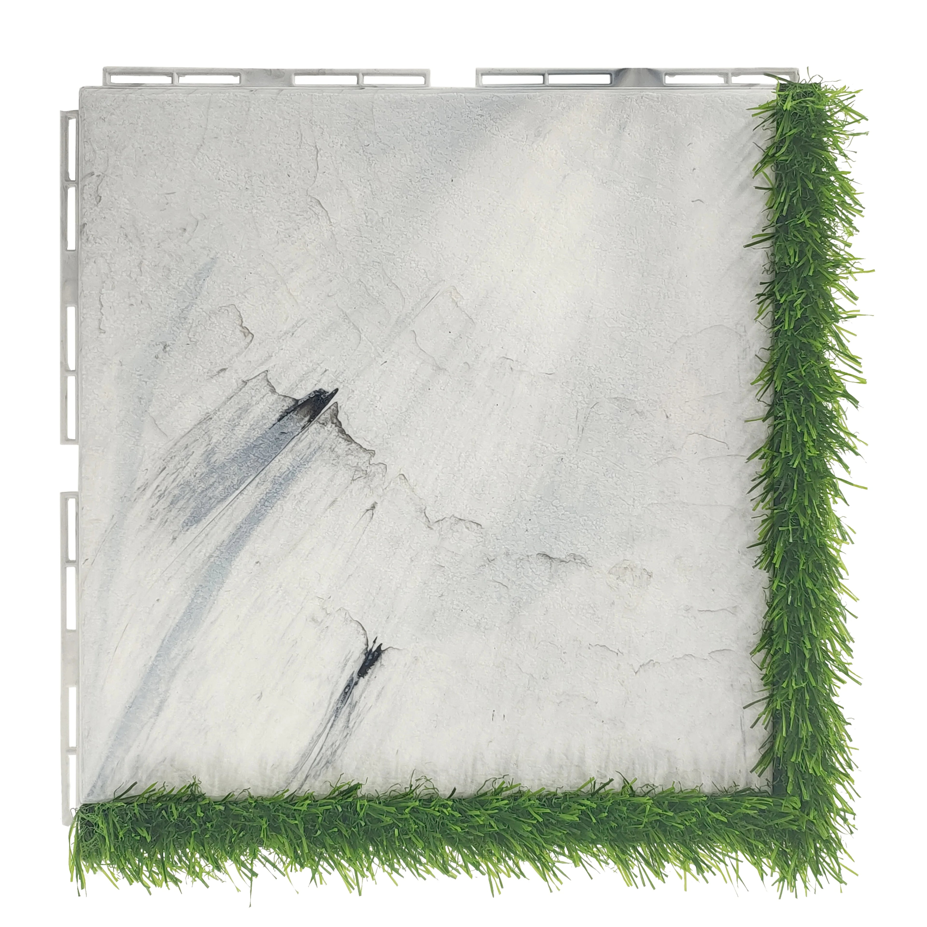 Modern Patent Easy-to-Install Outdoor Plastic Deck Tile PP and Grass Tile Interlocking Deck Tile Patio Tile Floor Garden Tile