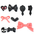 Cheap Price Black Style Mirror and Comb Fashion Resin Cabochon for Dollhouse Diy Scrapbooking Phone Case Decoration