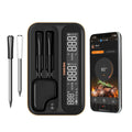 INKBIRD INT-12-BW Dual Mode Wireless BBQ Thermometer WiFi 5G 2.4G and Bluetooth 5.4  Long and Short Probe Combo