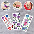 Custom Water Transfer Temporary Tattoo Sticker Waterproof Custom Temporary Art Tattoo