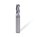 Carbide End Mill 3 Flutes Square End AlCrSiN Coated 35 Helix 48HRC ODM OEM for CNC Milling Steel & Cast Iron