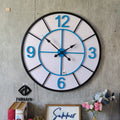 90CM ROHS WEEE Outdoor Metal Silent Decor Quartz Metal Wall Clock Modern Large Iron Direct From Manufacturing Dropshipping DDP