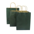 Manufacturer Wholesale Take Away Disposable Kraft and White Customized Logo Paper Packaging Bag