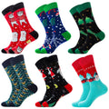 Whale New Arrival Wholesale Christmas Theme Elk Santa Clause Snowflakes Gingerbread Man Reindeer Tree Red Cozy Daily Socks