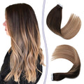 Large Stock Top Quality Virgin Hair 100 Remy  Double Drawn Tape Hair Extensions  Ombre Color Ready to Ship Hair