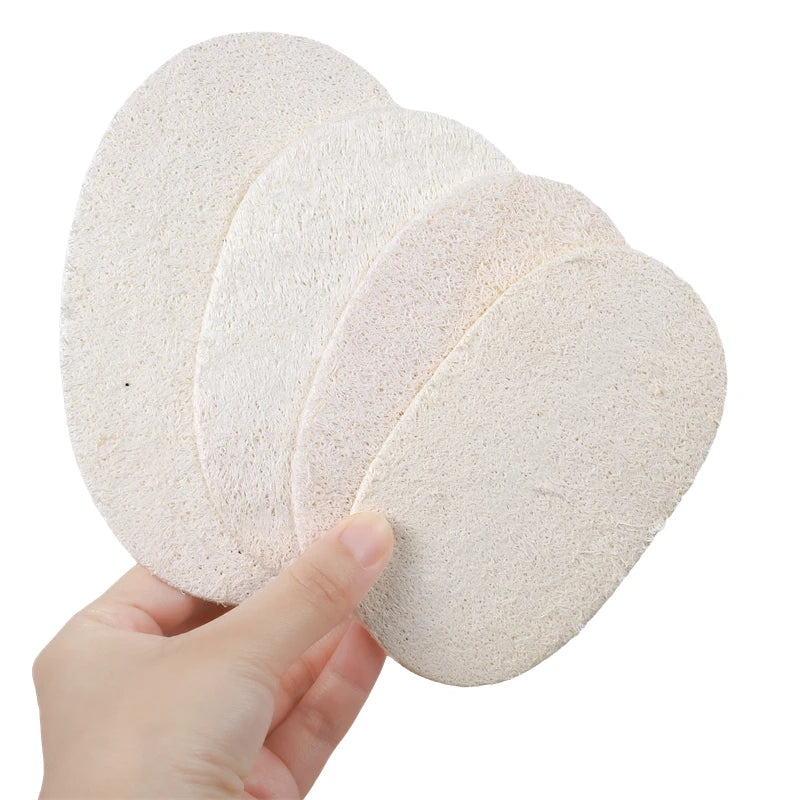 100% Natural Wholesale New Natural Loofah Dish Sponge Eco-Friendly Kitchen Vegetable Scrubbers Plant Based Fiber Cleaning Sponge