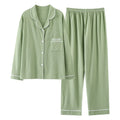 Pajamas for Women Knit Cotton Soft Long Sleeve Home Wear PJ 2 Piece Sets Women's Sleepwear