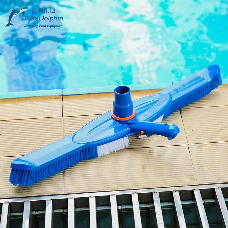 Swimming Pool Cleaner Pool Wall Back Cleaning Brush Pool Bottom Cleaning Glue Brush