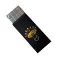 Creative Gold Holographic Mushroom Chocolate Bar Matte Black Packaging Box for Chocolate Tablet 24 Pieces