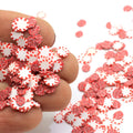 Slime Addition Soft Clay Food Red Pepperoni Slices for Charms Beads DIY Nail Mobile Beauty Powder in Slime Supplies Sprinkles