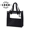 Fashion Custom Logo Transparent Make up Bag Portable Beauty 3pcs Clear Makeup Set Bag Organizer Trousse De Toilette Voyage