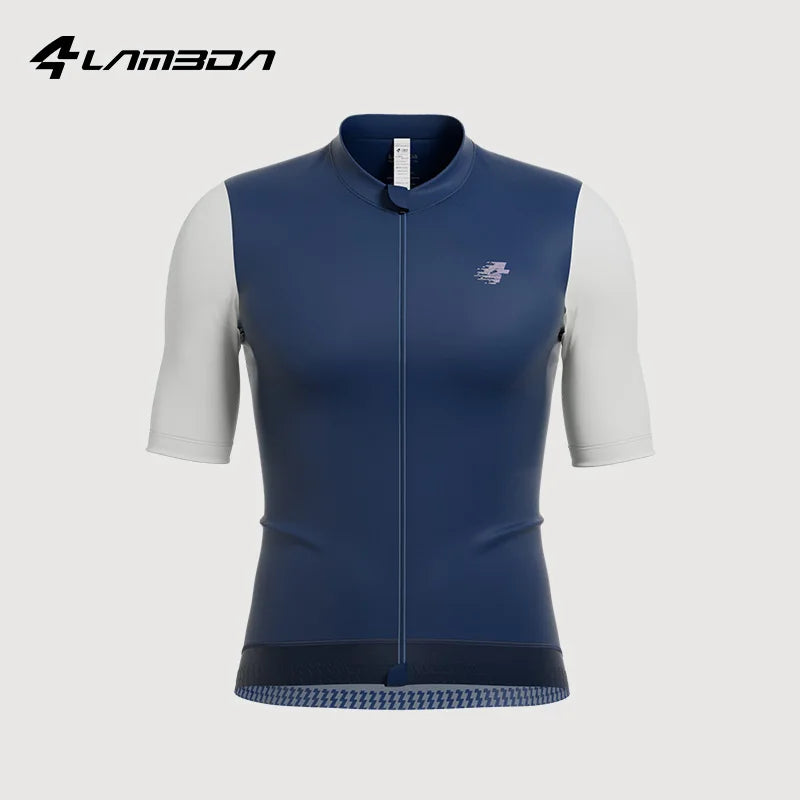 Pro Team Cycling Jacket Breathable Polyester Jersey Comfortable Windproof and Lightweight Seamless Cycle Shirts Wear