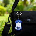 Royal Blue 50mm Phi Beta Sigma Keychain for School Bags Promotional Keychains Carabiners Sorority Keychain