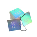 Custom Luxury ECO Friendly Recycled square Garment Tags Hang Tag for Hats