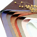 High Quality Non-toxic 100% Flax Linen Fabric 126gsm 135cm Comfortable Yarn Dyed Woven Pure Linen Textile for Shirt Clothing