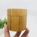 Bamboo Cap Skincare Body Lotion Cosmetic Packaging 30g 50g 100g 200g 250g Empty Container Cream Jars with Lid