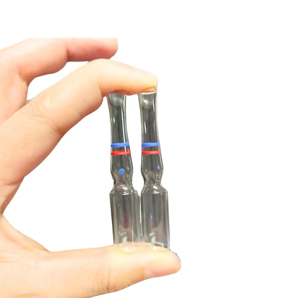 High Quality Premium Level Medium Borosilicate Thick Material 1ml Glass Ampoules With Color Ring