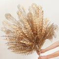 Luxury Decorative Artificial Golden Color Flowers for Wedding Decoration