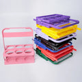 Portable PP Beer Basket 2/4/6 Pack Refrigerator Beer Bottle Holder Carrier Foldable Drinking Bottles Holder Carrier
