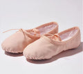 Kids Canvas Dance Ballet Shoes Ballet slippers pink Split Sole Ballerina for Girls