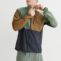 Factory Quick Dry Men Sport Windbreaker 100% Polyester Custom Color Block Outdoor Lightweight Windbreaker Jackets