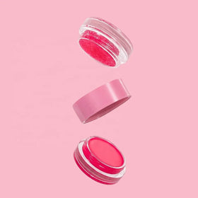 Vegan Fruit Lip Scrub OEM 2 in 1 Moustirzing Lip Balm Private Label Custom Logo Sugar Lip Scrub