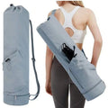 Large Yoga Mat Bag Pilates Bag with Adjustable Carry Strap Bottle Pocket and Wet Compartment