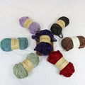 100% Polyester Bright Surface T-shirt Yarn Roll 50 Grams Weight Cloth Yarn Used for Hand-knitting Bags