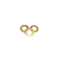 All Types 6mm 8mm 10mm 12mm Yellow Brass Round Thin Flat Washer DIN 125A