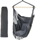 WOQI Hammock  Hanging Mat Chair With Stand  Swing Bed Tent With Net Rope Swing-max 330 Lbs-2 Outdoor