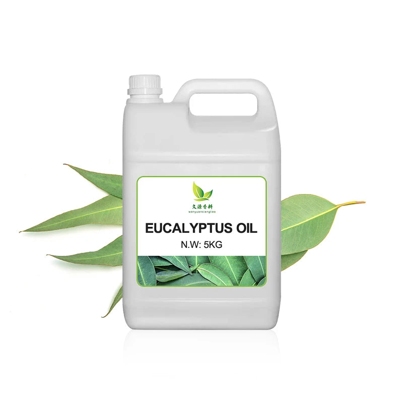 Manufacturer Wholesale 100% Organic Eucalyptus Leaves Pure Eucalyptus Essential Oil for Massage Hair Face Body Care Oil